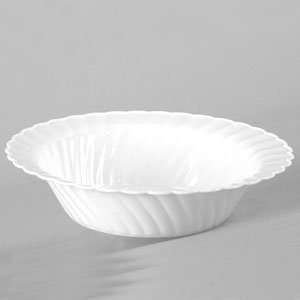  WNA Comet CWB10180W 10 oz White Plastic Classicware Bowl 