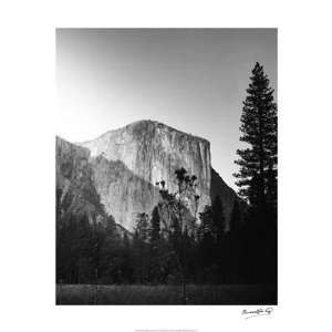 El Capitan In Shadow by Bradford Smith. Size 20 inches width by 24 