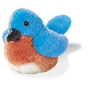New Wild Republic Bluebird Plush Squeeze Bird Sounds Off The Real Bird 