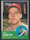 1963 TOPPS 241 BILLY SMITH PHILLIES PSA 9  
