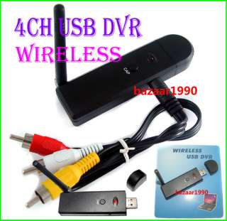 4G Wireless USB DVR Recorder Video +Camera03 x2  
