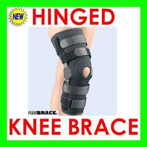 New Flexibrace Hinged Knee Brace Support Adjustable  