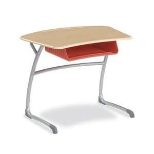   Student Desk with Book Box (25 Inch Tall) (Set of 2)