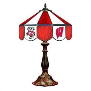   140   x University of Wisconsin 14 Wide Table Lamp