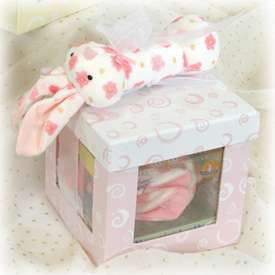 New Beautiful Baby Gift Boo Bunnie Pink Gift To Go  