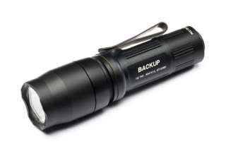 BACKUP_DUAL OUTPUT LED FLASHLIGHT_SUREFIRE #E1B BK WH 084871311144 