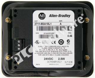Allen Bradley 2711 M3A18L1 /A PanelView 300 Micro RS 232 QTY *60 DAYS 