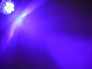 TWO Purple UV T10 168 2825 194 W5W 6 LED Lights  