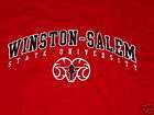 WSSU Winston Salem State University T Shirt NEW. XLarge