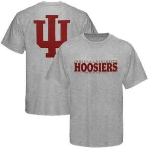   by Nike Indiana Hoosiers Ash Established T shirt