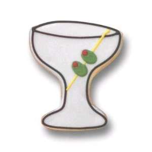  Martini Glass Wedding Favor Cookie