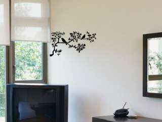 BIRDS ON A BRANCH TREE S Vinyl Wall Decals Stickers  