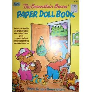   Bears Paper Doll Book (9780394862927) Stan and Jan Berenstain Books