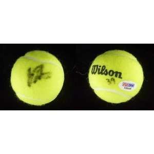   Wilson Tennis Ball PSA COA Autograph   Autographed Tennis Balls