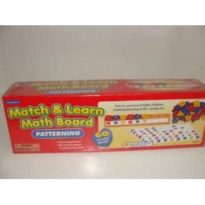    Lakeshore Match & Learn Math Board Patterning Toys & Games