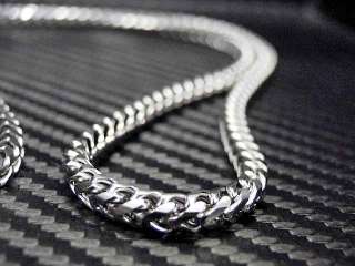   316 STAINLESS STEEL FRANCO/BOX CUBAN CURB LINK CHAIN 36 INCH 3MM THICK