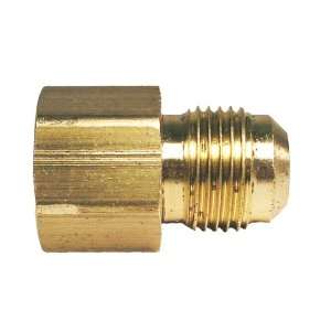   Brass Flare x Female Pipe Adapter for Gas, 5 Pack