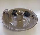 old time pottery winthrop washington candle holder r expedited 