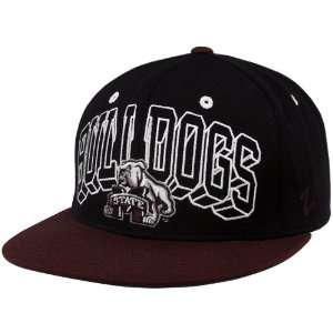   Black Maroon Blockbuster Snapback Adjustable Hat