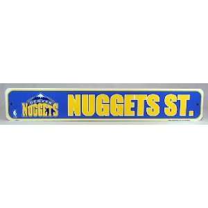    Denver Nuggets St. Street Sign NBA Licensed