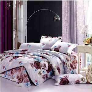  Bedding active cotton twill four pieces my blueberry 