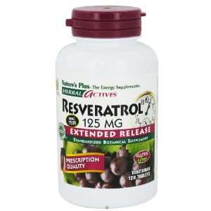  Herbal Actives Resveratrol 125 mg Extended Release Tablets 