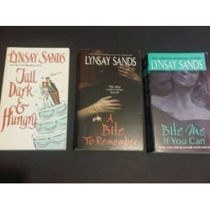   Can, A Bite To Remember, Tall Dark And Hungry  Lot of 3 Lynsay Novels