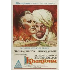  Khartoum (1966) 27 x 40 Movie Poster Australian Style A 