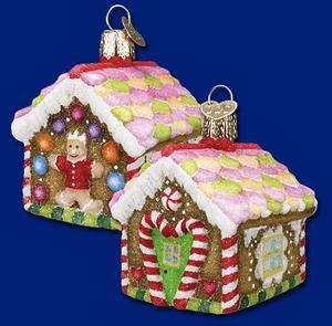 Old World Christmas GINGERBREAD HOUSE Ornament 20046  