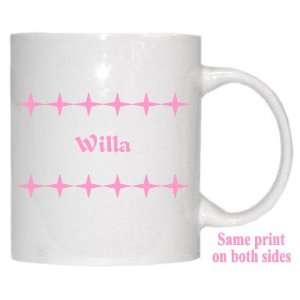  Personalized Name Gift   Willa Mug 