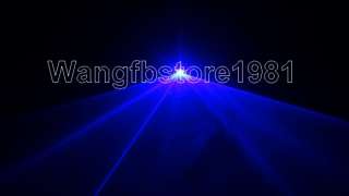 300mW Blue 450nm Beam Laser Light Stage Disco DJ Party Effect DMX 