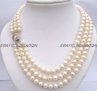 All Nacre Akoya Pearl Necklace, Direct from the Pearl Farm, Superior 