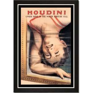   20x30, Houdini Upside Down in the Water Torture Cell