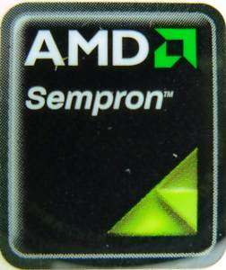 AMD Sempron Logo Sticker Label 18x21mm #31  