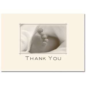 This Little Piggy Thank You Note Cards and Envelopes   Quantity of 48