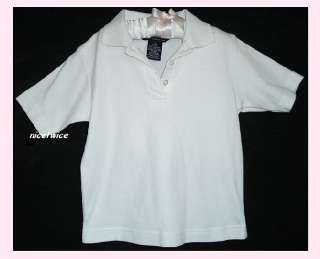 FRENCH TOAST Girl White SS Top Shirt School Uniform 6X  