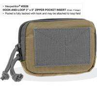 Maxpedition HOOK &  LOOP Zipper Pocket . KHAKI FOLIAGE . 3526KF  