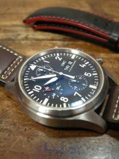 IWC Pilots Watch Chronograph 3717 90% Great Price  