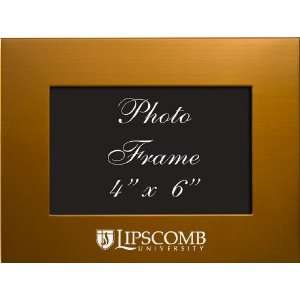  Lipscomb University   4x6 Brushed Metal Picture Frame 