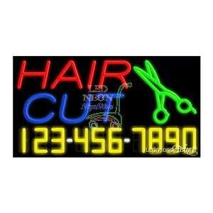  Hair Cut Neon Sign