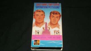 Operation Petticoat ~ (VHS) ~ Cary Grant & Tony Curtis  