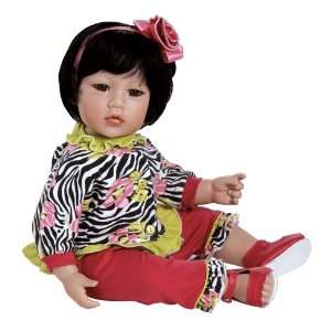  Adora Baby Doll 20 Zebra Rose (Black Hair/Brown Eyes 