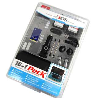 16 in 1 Accessory Pack for Nintendo 3DS  