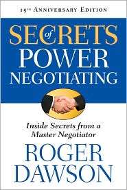   Negotiator, (1601631391), Roger Dawson, Textbooks   