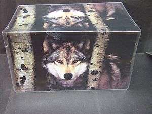 WOLF IN THE TIMBER #3 CHECKBOOK COVER  