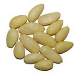 Whole Blanched Almonds   5 Lb Case  Grocery & Gourmet Food