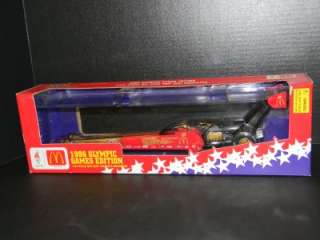 RC 124 NHRA MCDONALDS OLYMPIC GAMES FUEL DRAGSTER NRFB  