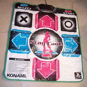 Playstation 1 2 PS1 PS2 Controller Konami Stay Cool Dance Revolution 