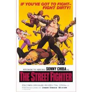  The Street Fighter (1975) 27 x 40 Movie Poster Style A 