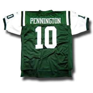 Chad Pennington #10 New York Jets Authentic NFL Player Jersey by 